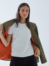 Cargar imagen en el visor de la galería, Chaqueta cashmere Olivo