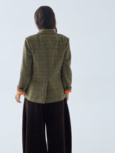 Cargar imagen en el visor de la galería, Chaqueta cashmere Olivo