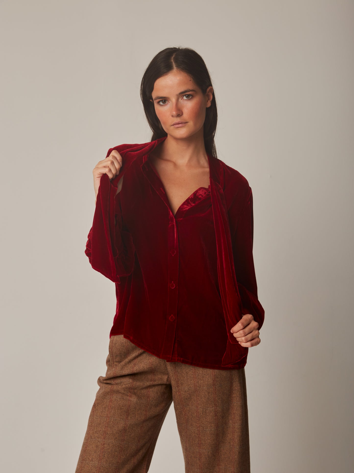 Camisa Hiedra roja
