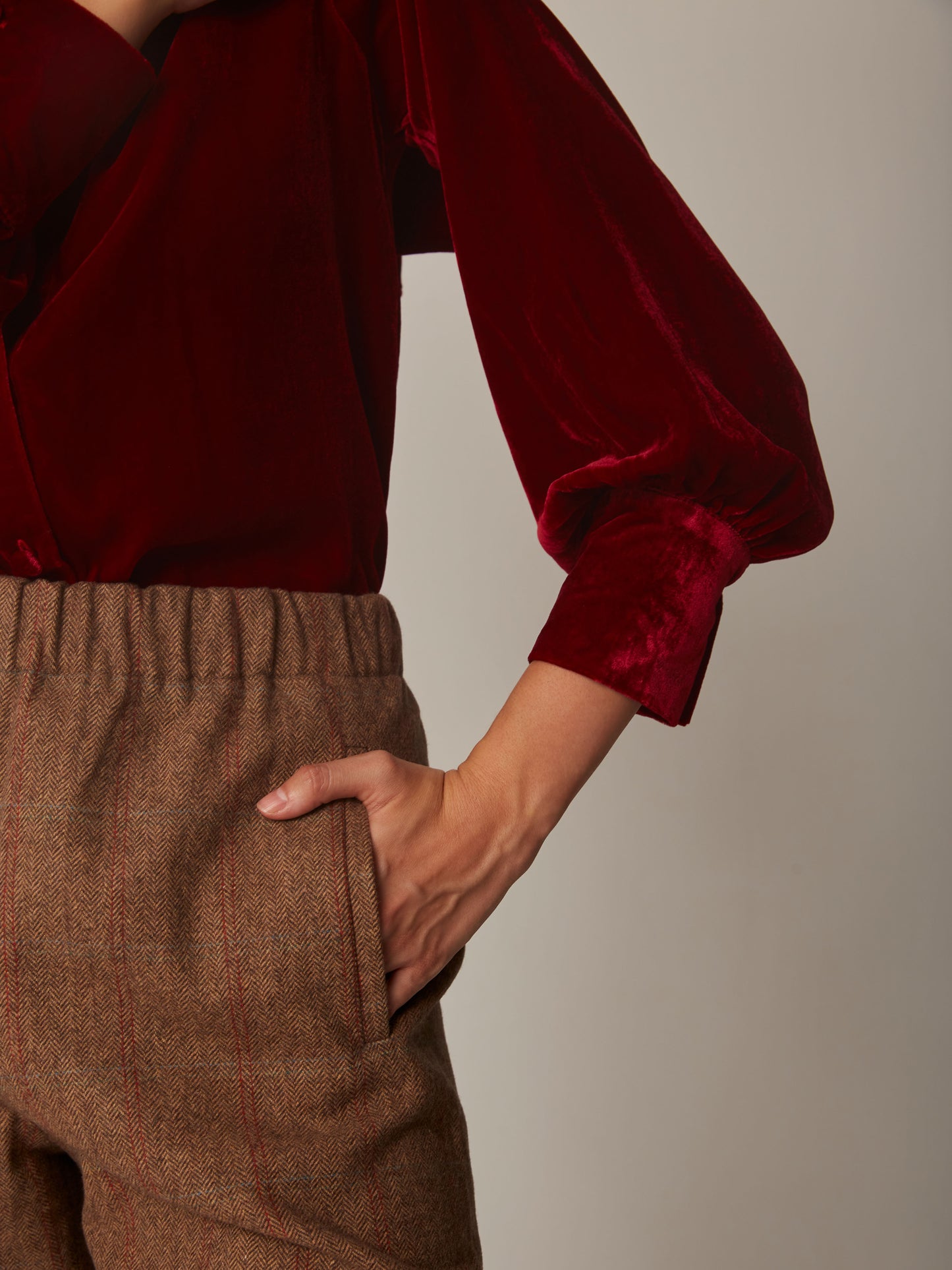 Camisa Hiedra roja