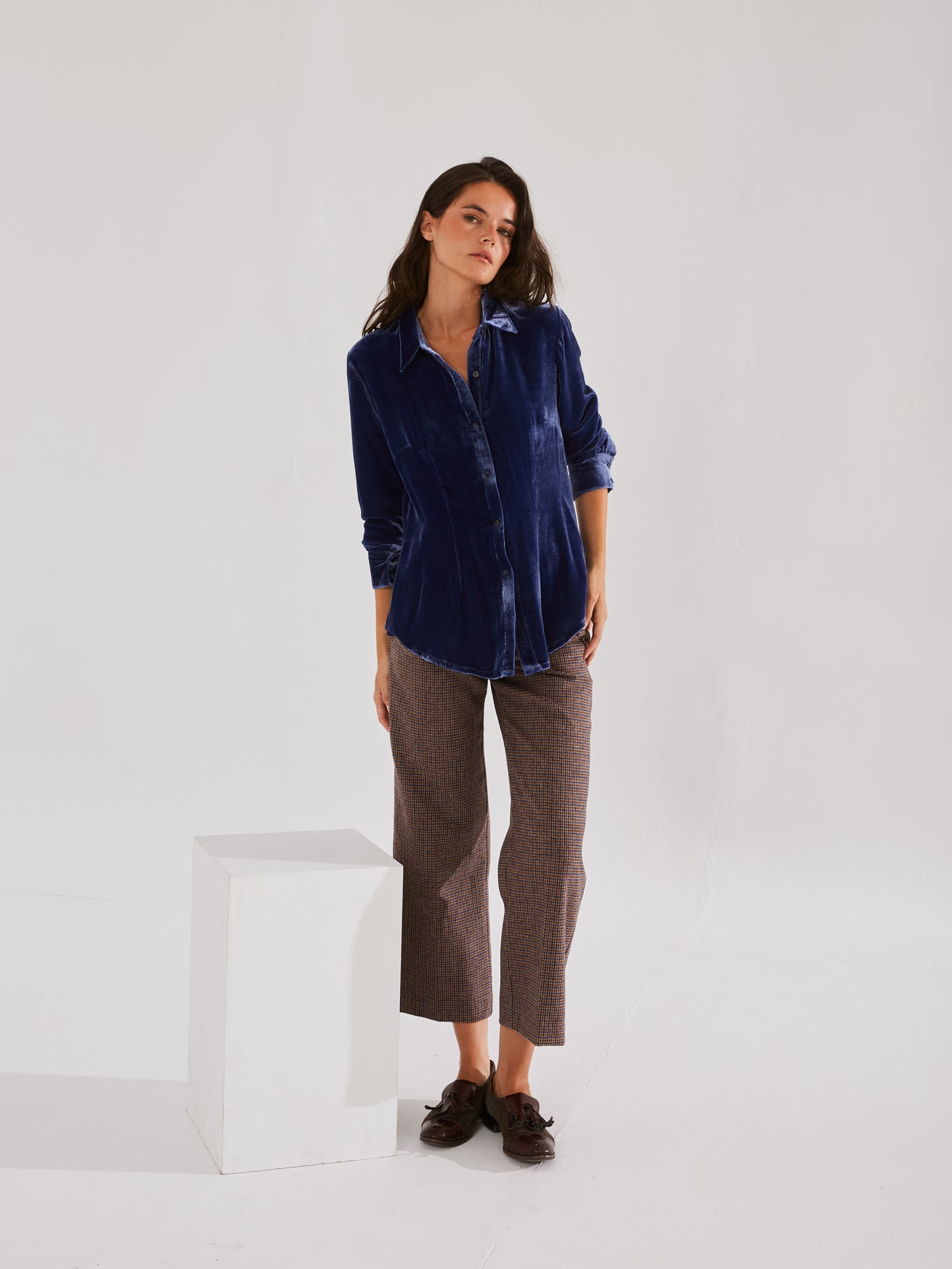Camisa Narciso azul