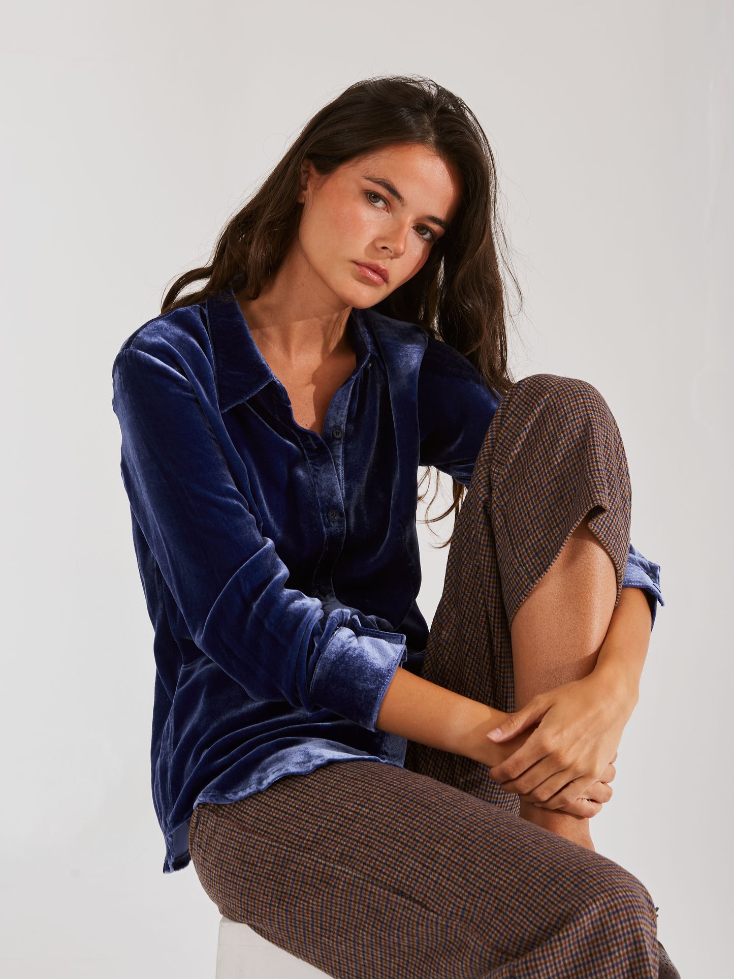 Camisa Narciso azul