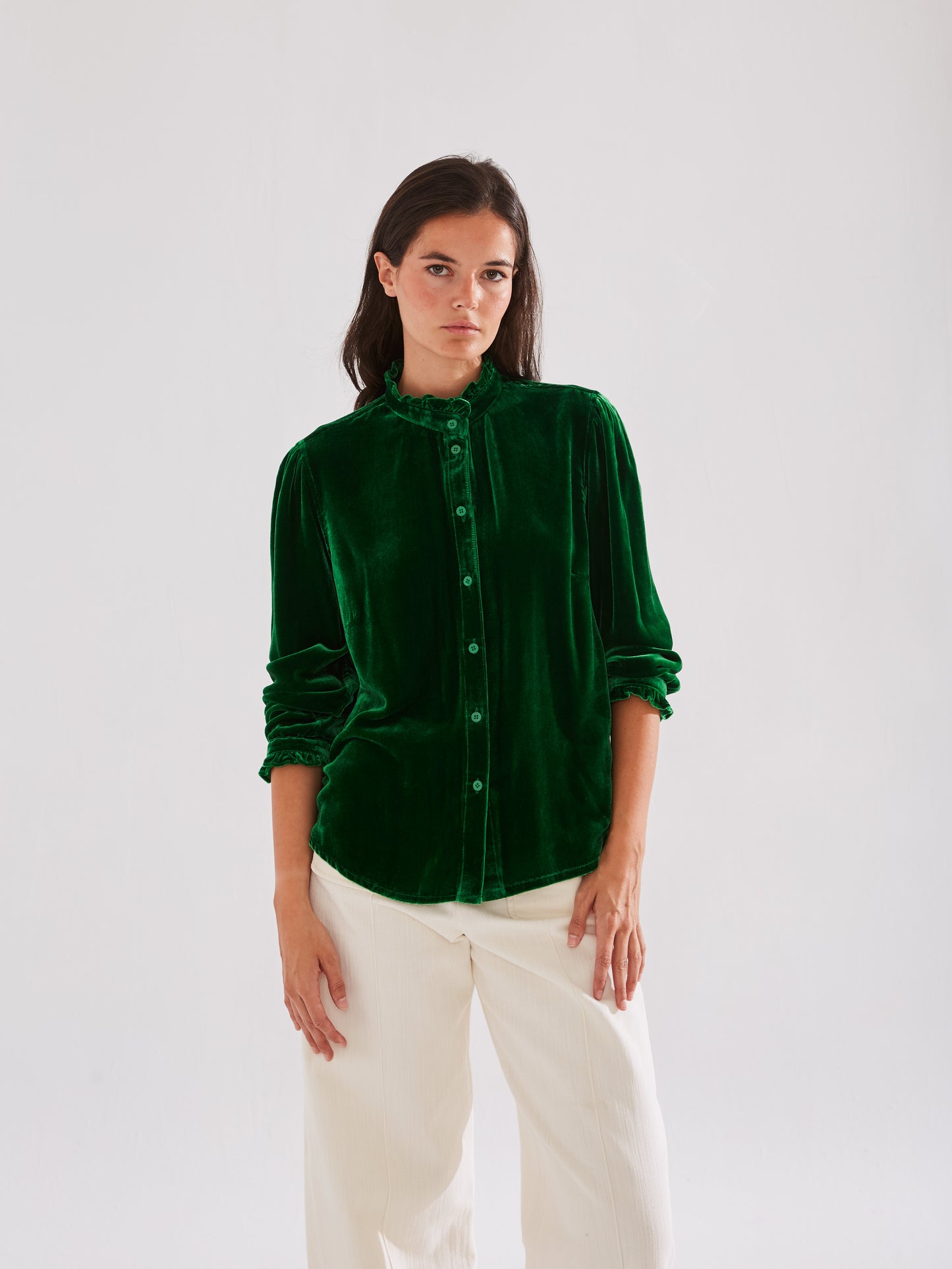 Camisa Amapola verde