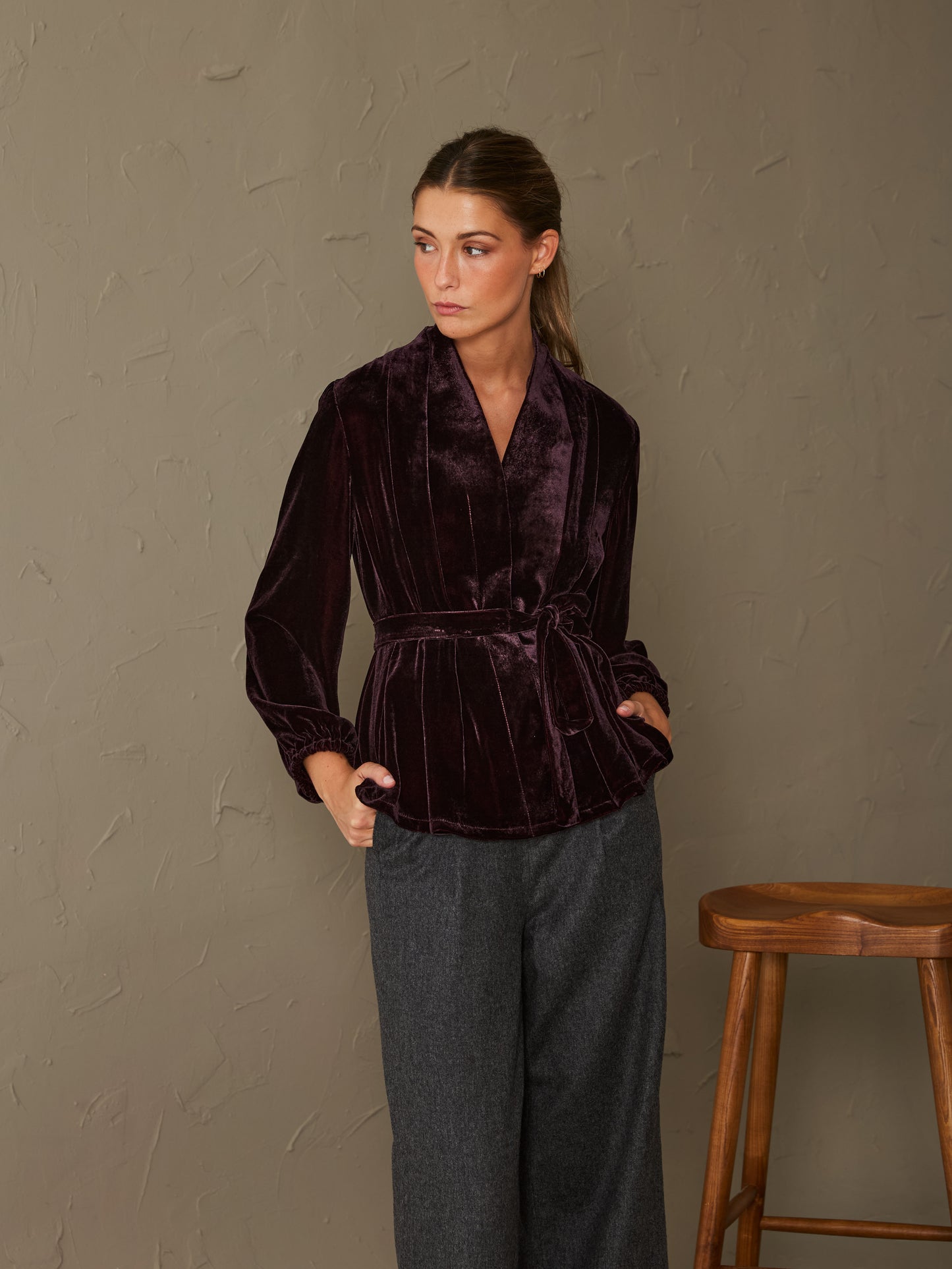 Chaqueta-camisa Clavel