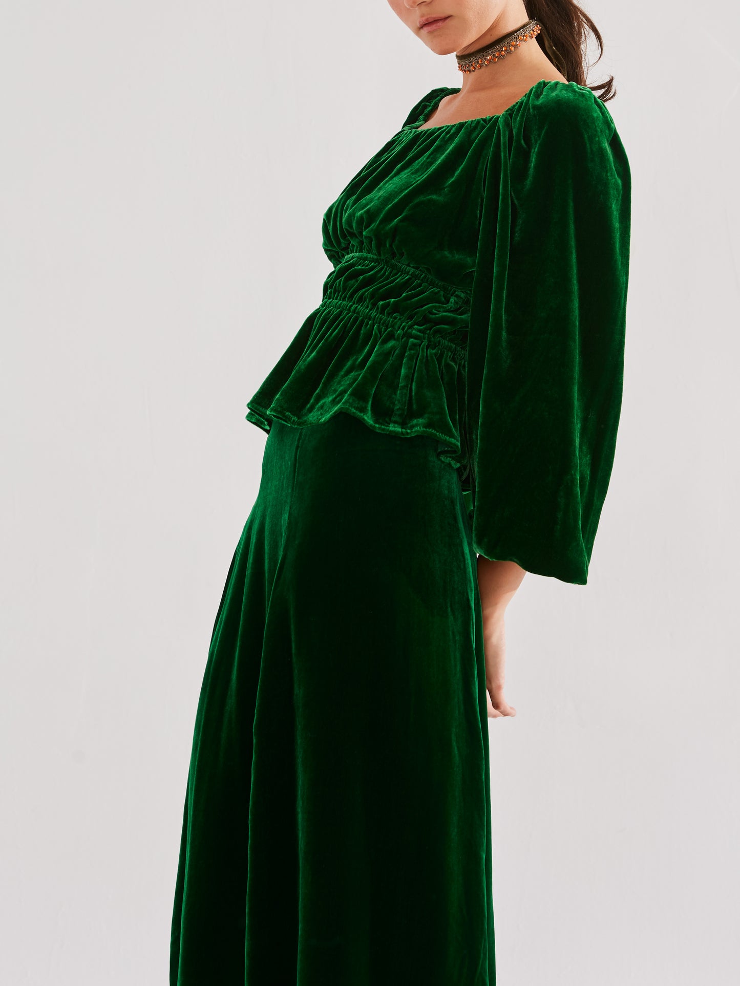 Conjunto Caléndula verde