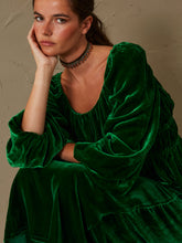 Load image in gallery viewer, Blusa Caléndula verde