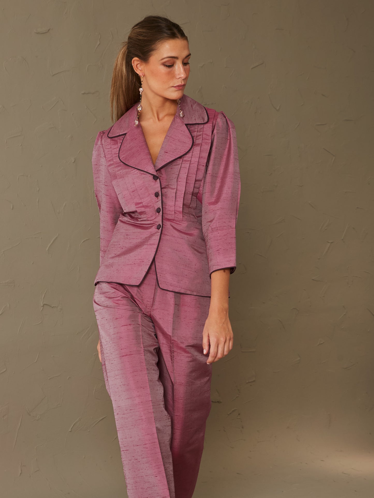Chaqueta Malva