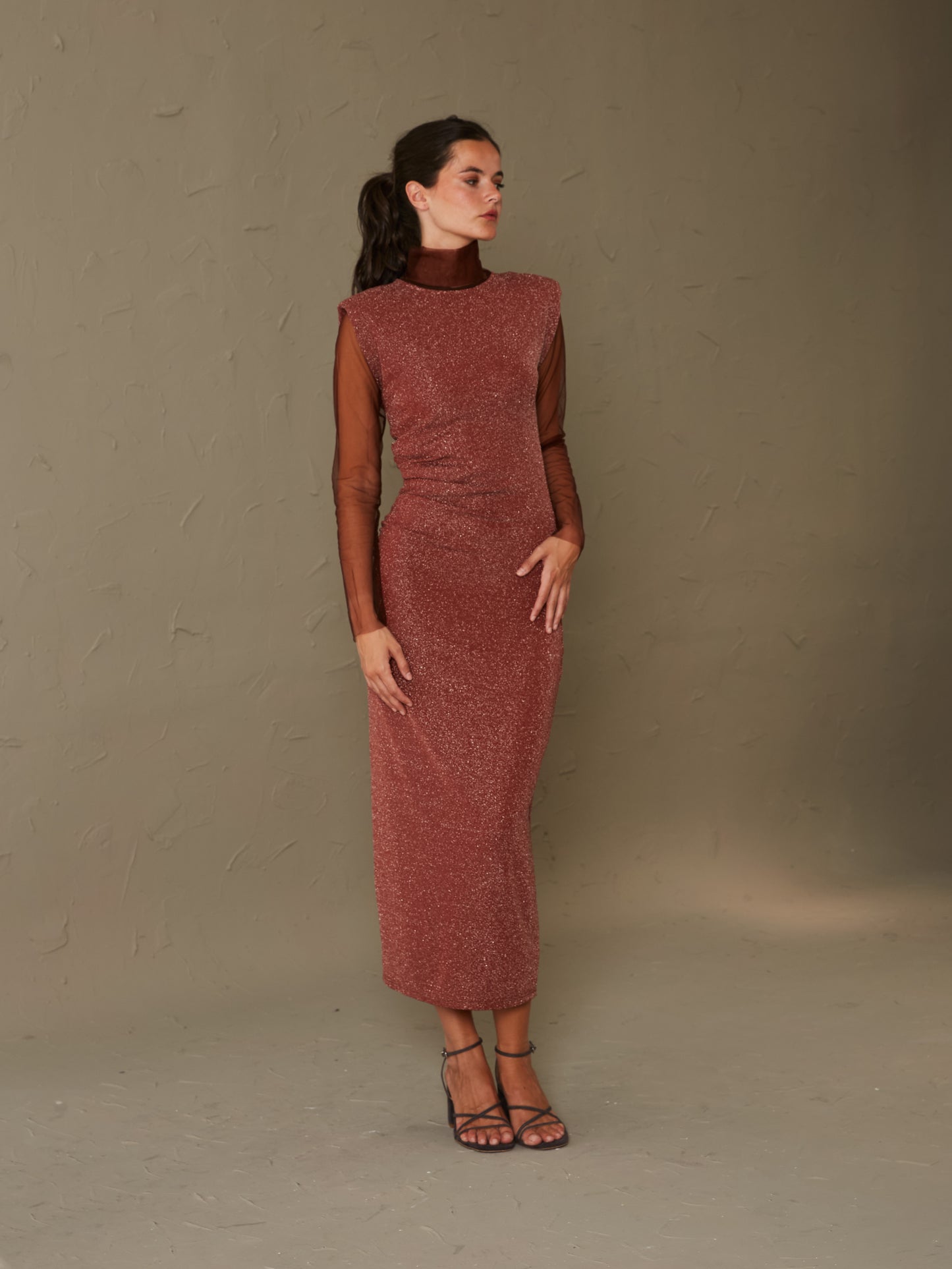 Conjunto Clemátide rosado