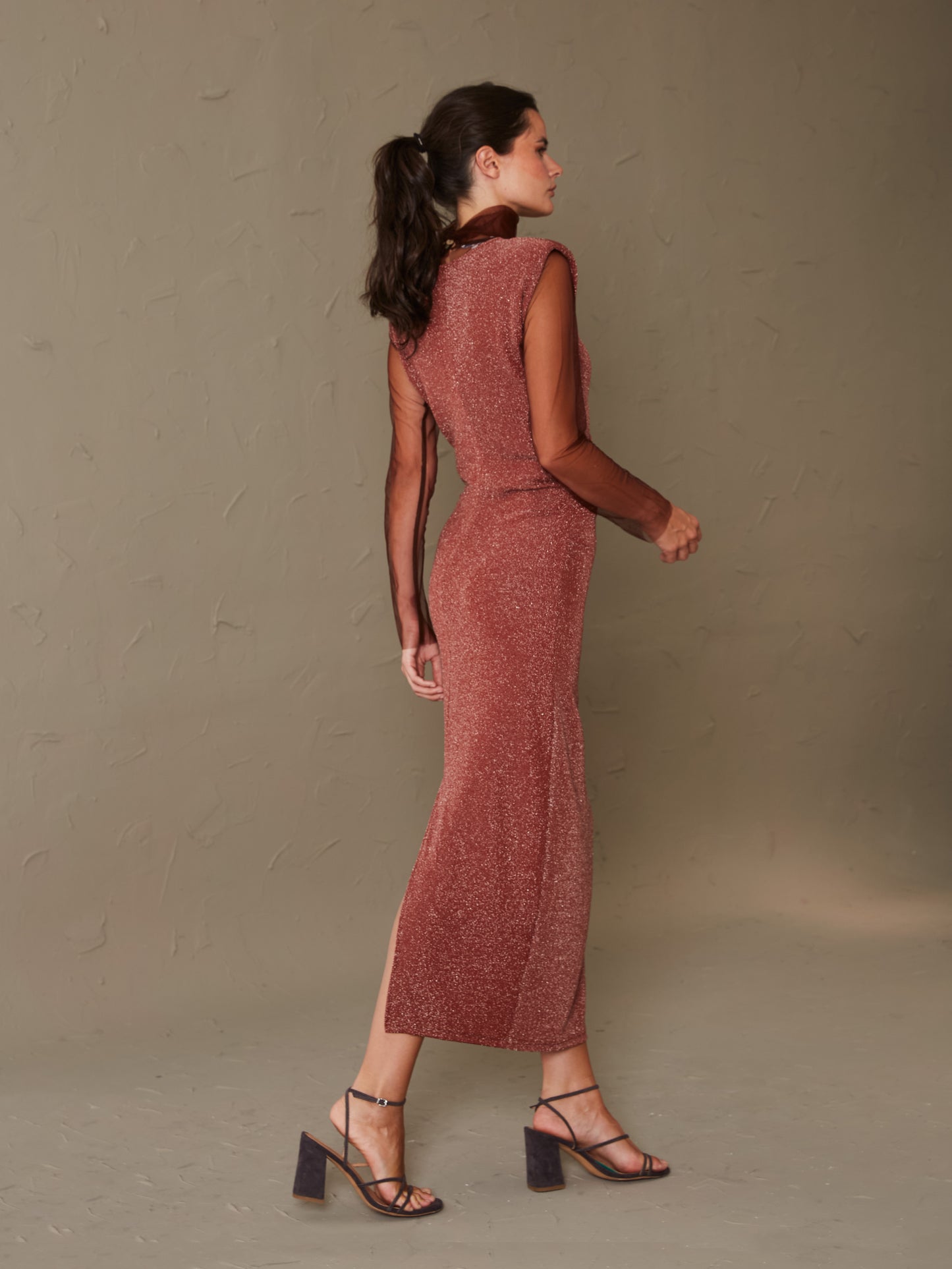 Conjunto Clemátide rosado