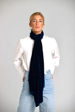 Load image in gallery viewer, Basil blue scarf