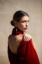 Load image in gallery viewer, red basil scarf