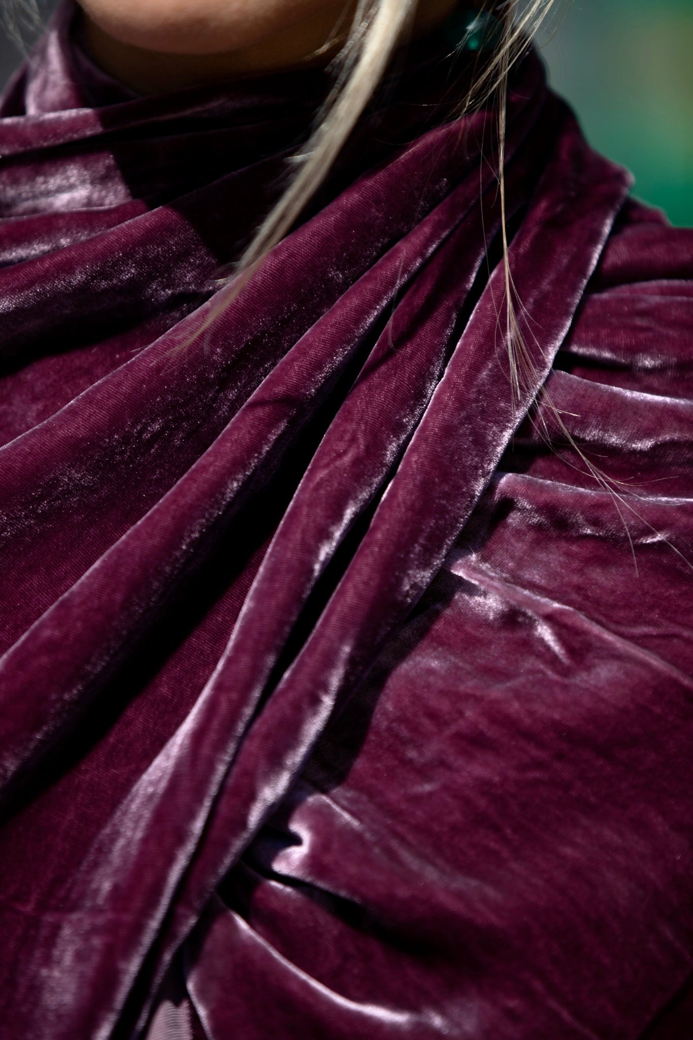 Basil pink scarf
