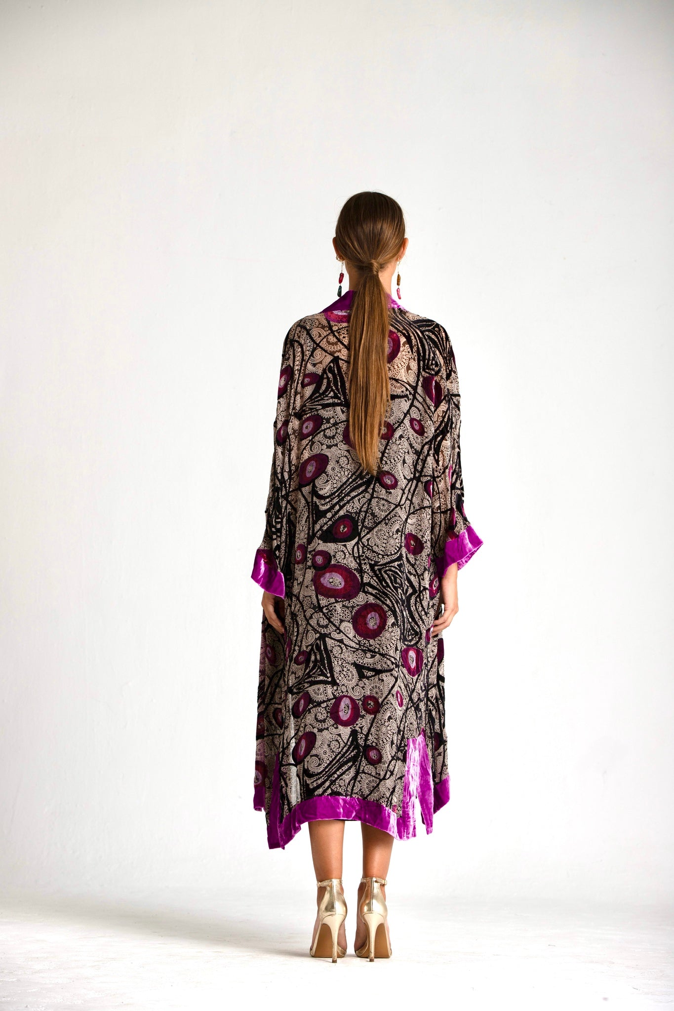 Jacaranda Kimono