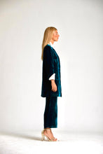 Load image in gallery viewer, Blue Amaranth frock coat