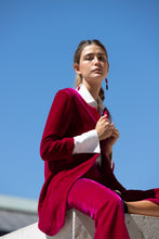 Load image in gallery viewer, Amaranth fuchsia frock coat