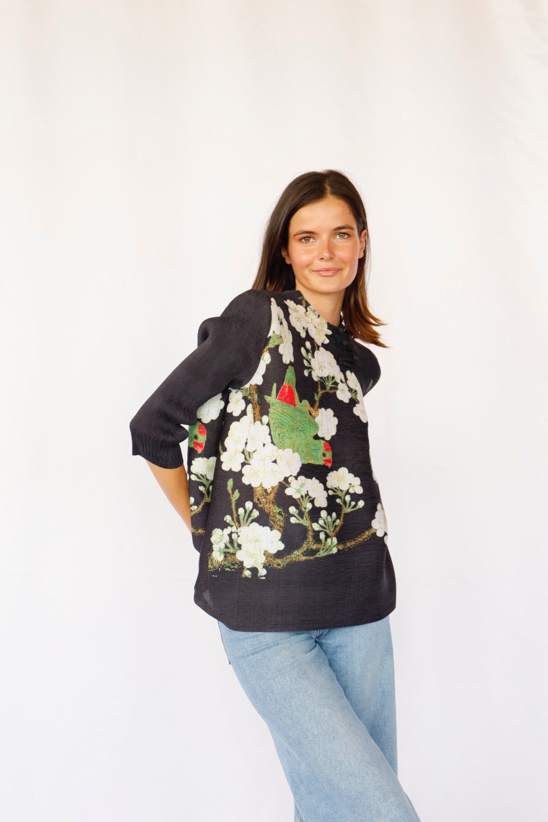Camisa Momo negra