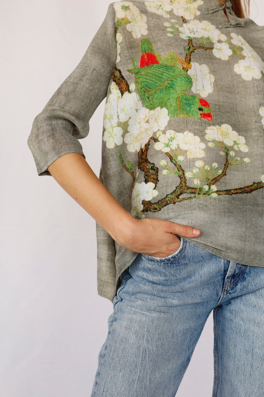 Camisa Momo gris