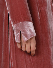 Cargar imagen en el visor de la galería, Abrigo Lilium rosa empolvado