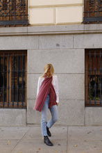 Load image in gallery viewer, Dusty pink basil scarf