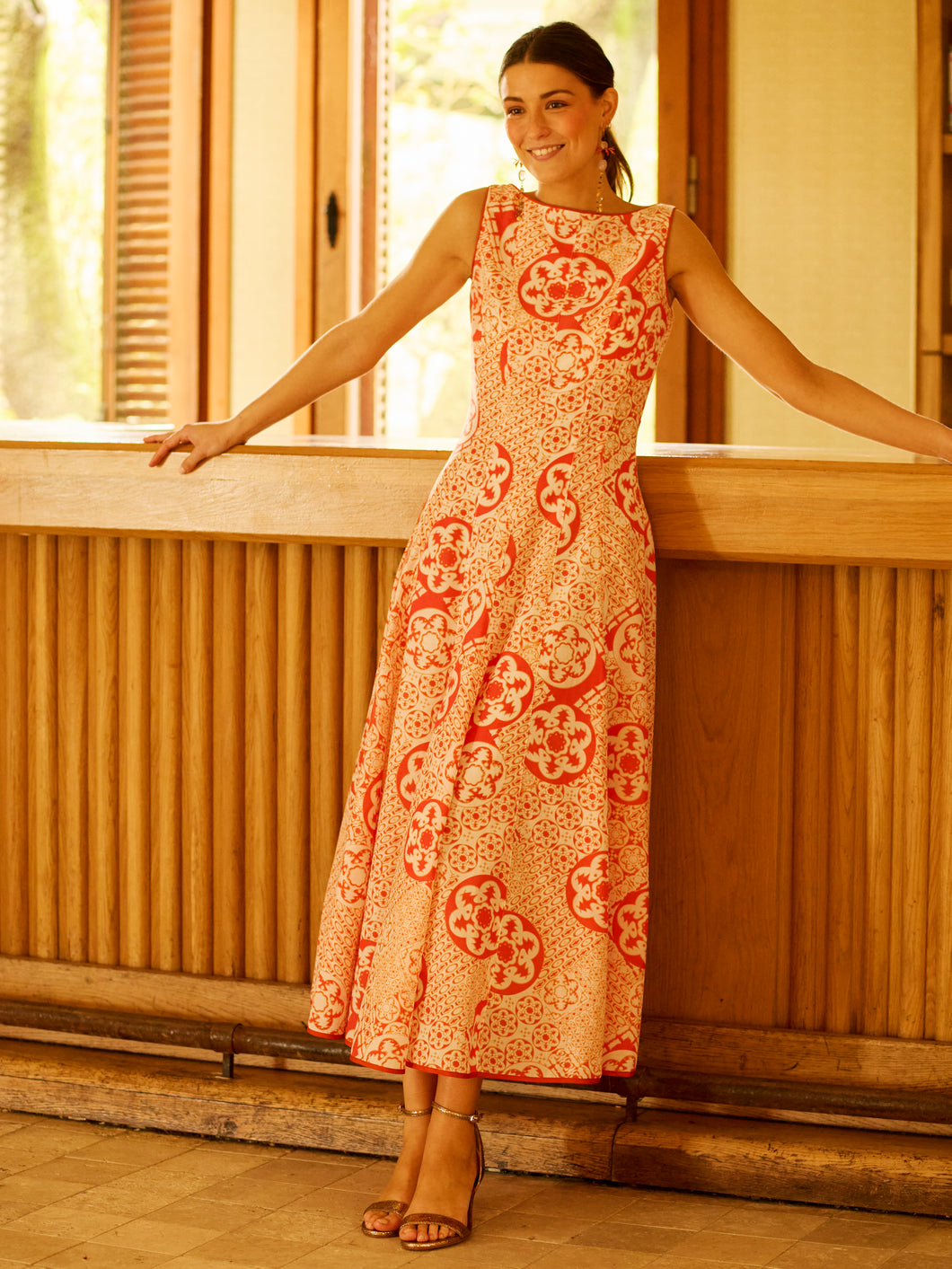 Vestido Albaricoque