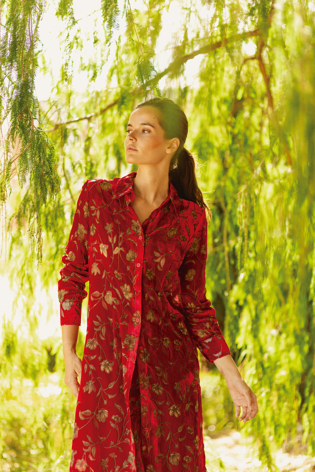 Chaqueta midi Gardenia