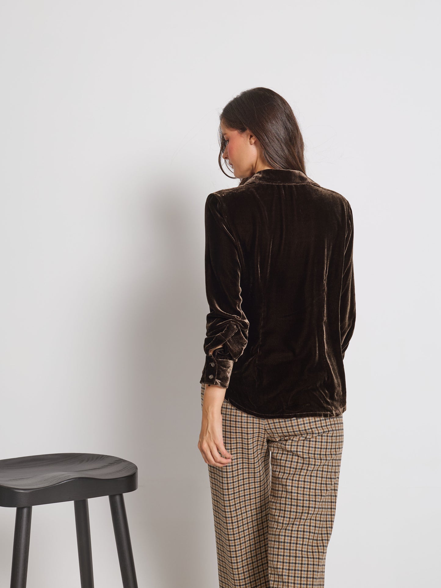 Camisa Narciso marrón
