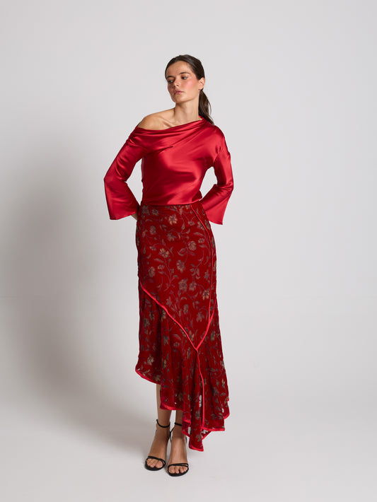 Blusa Peonía