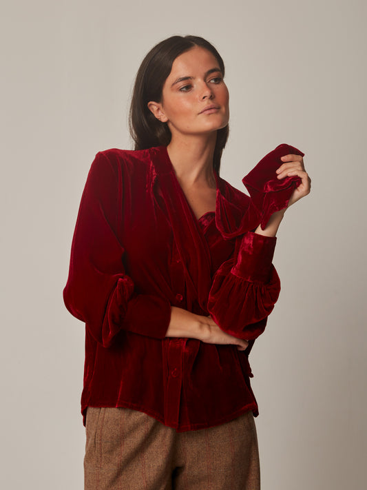 Camisa Hiedra roja