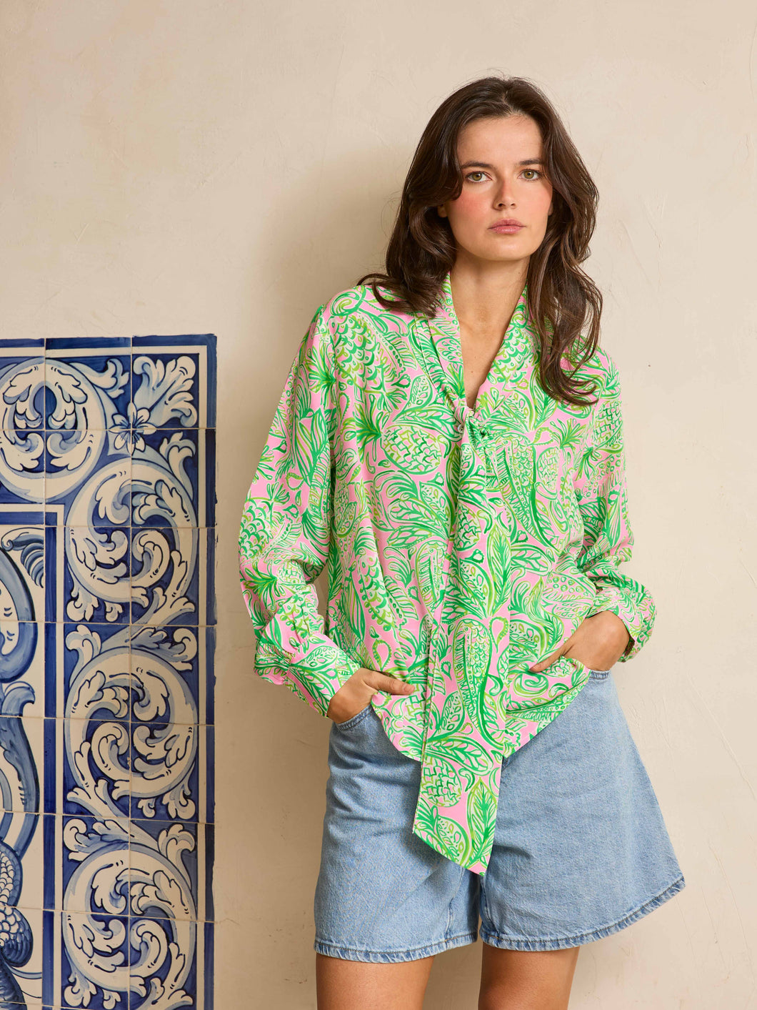 Camisa Piñas