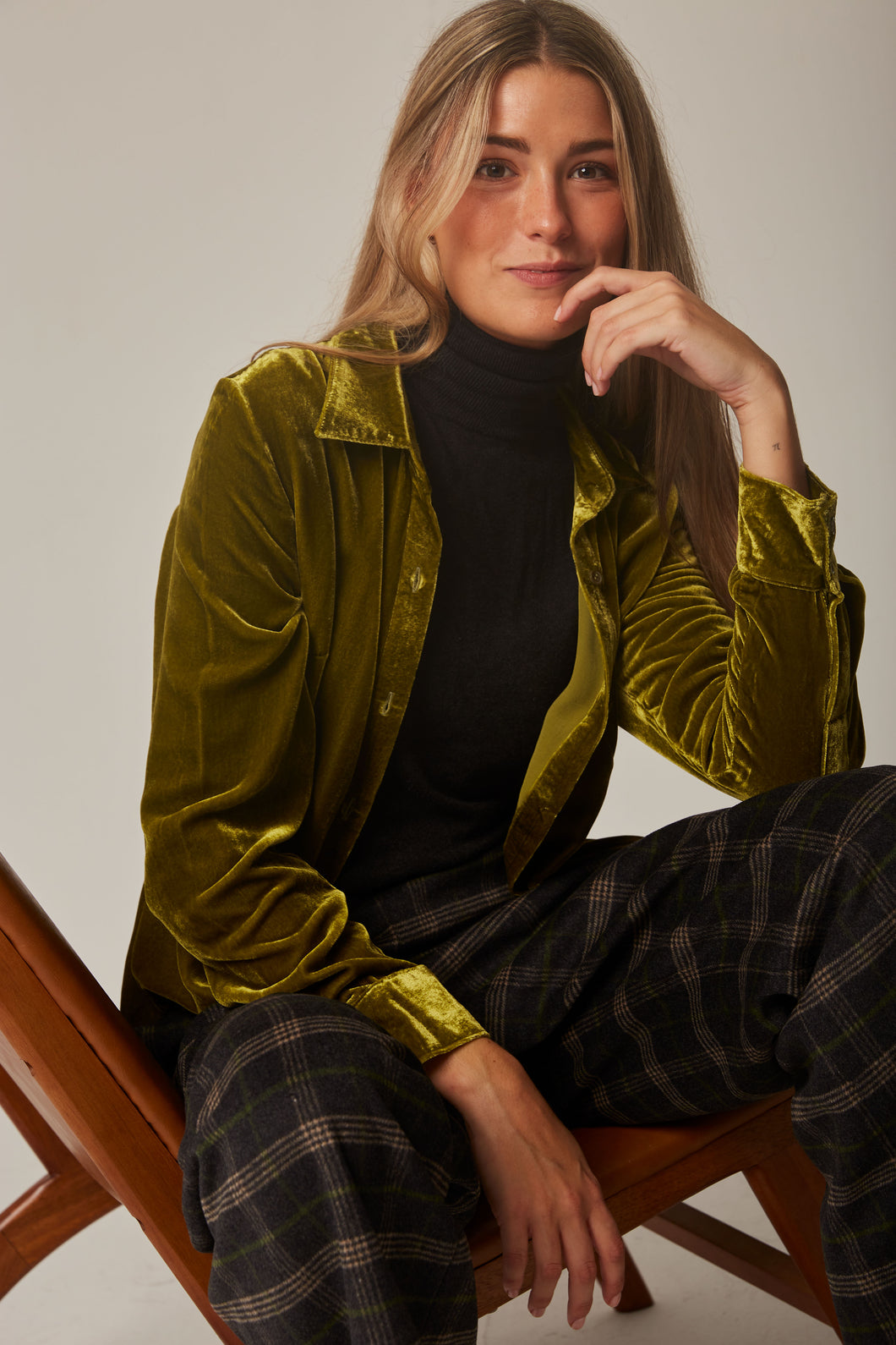 Camisa Narciso verde