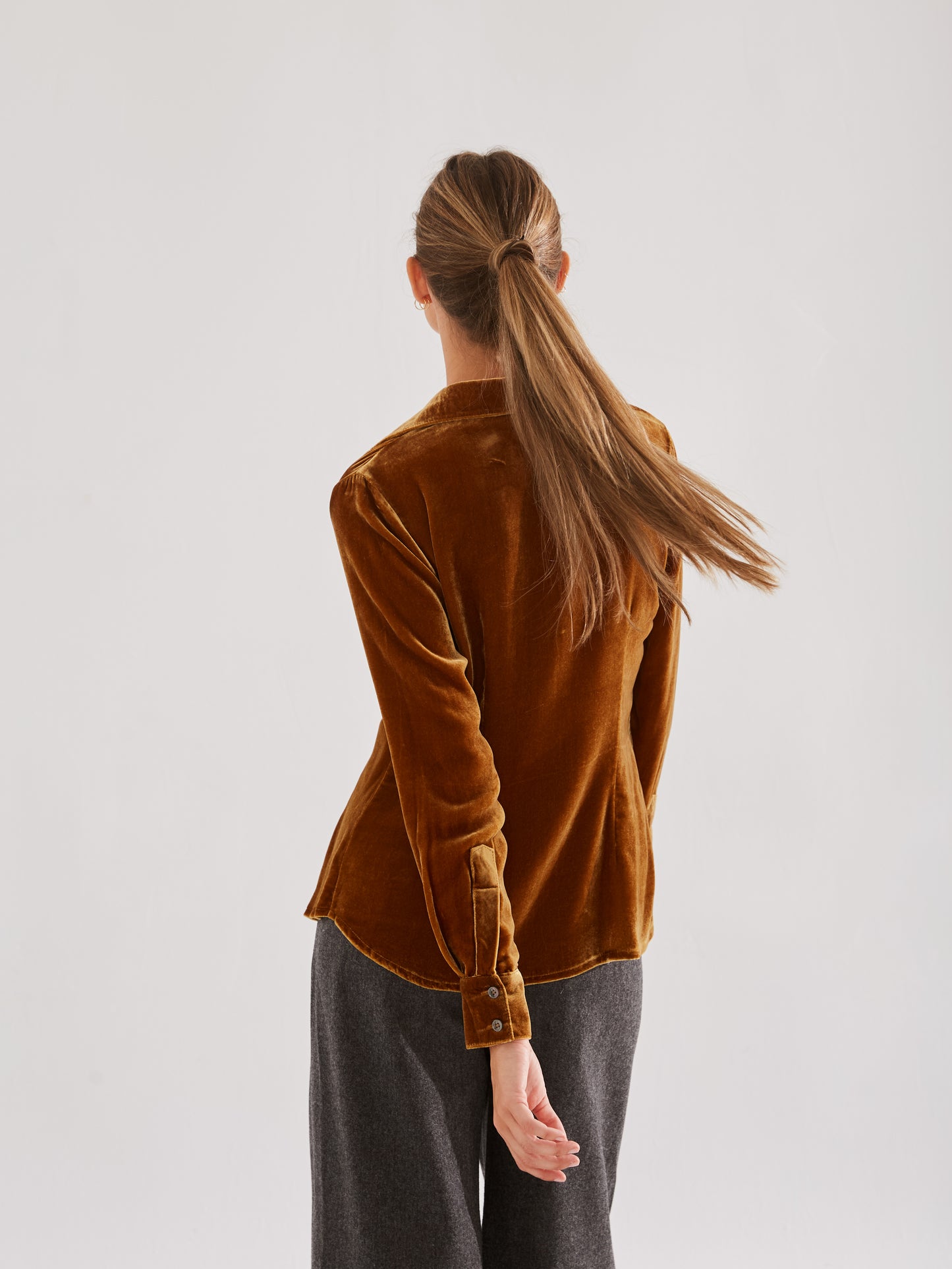 Camisa Narciso camel