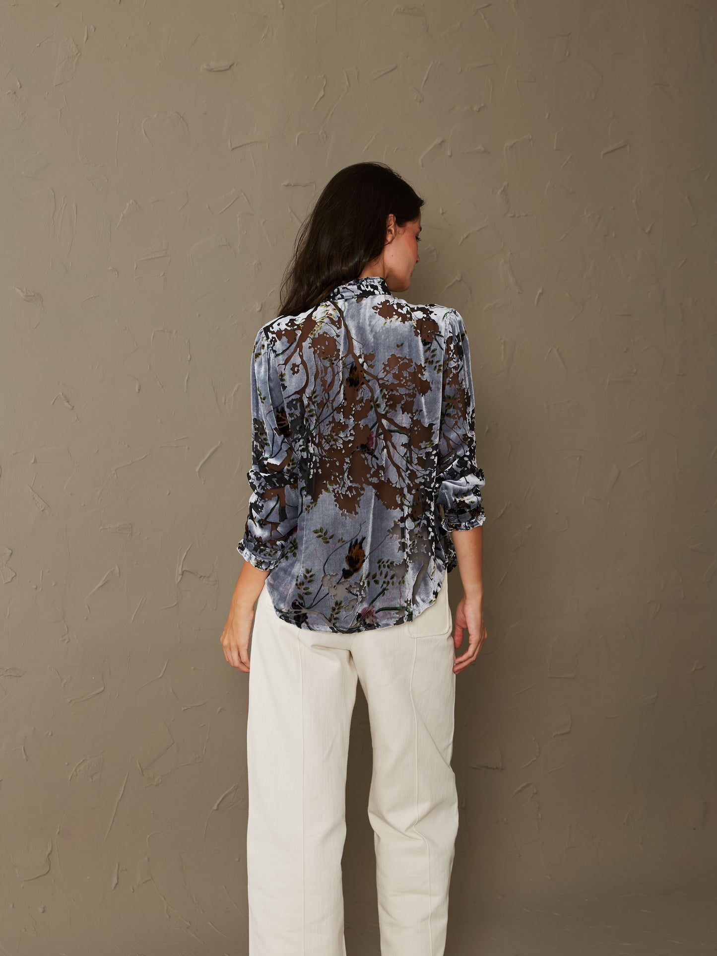 Camisa Amapola estampada