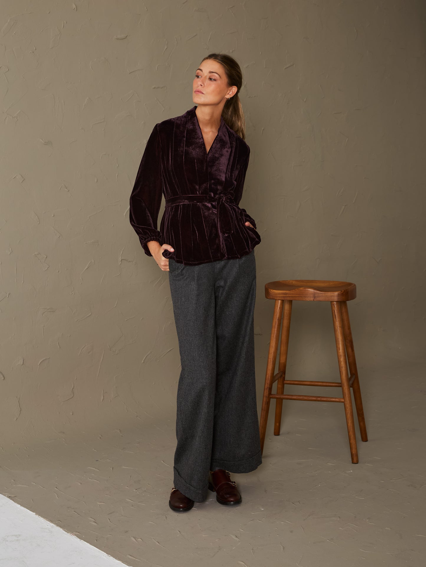 Chaqueta-camisa Clavel