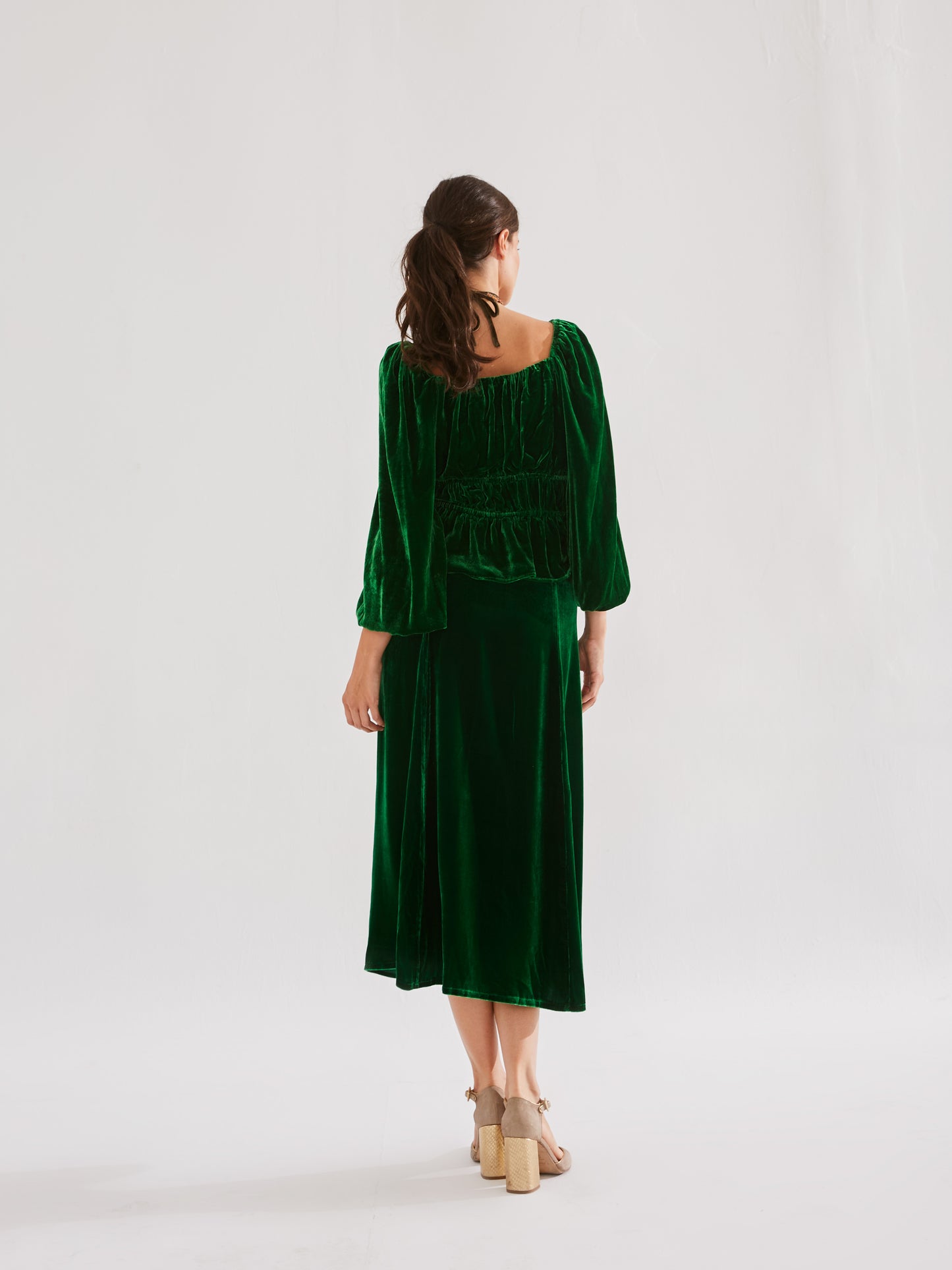 Conjunto Caléndula verde