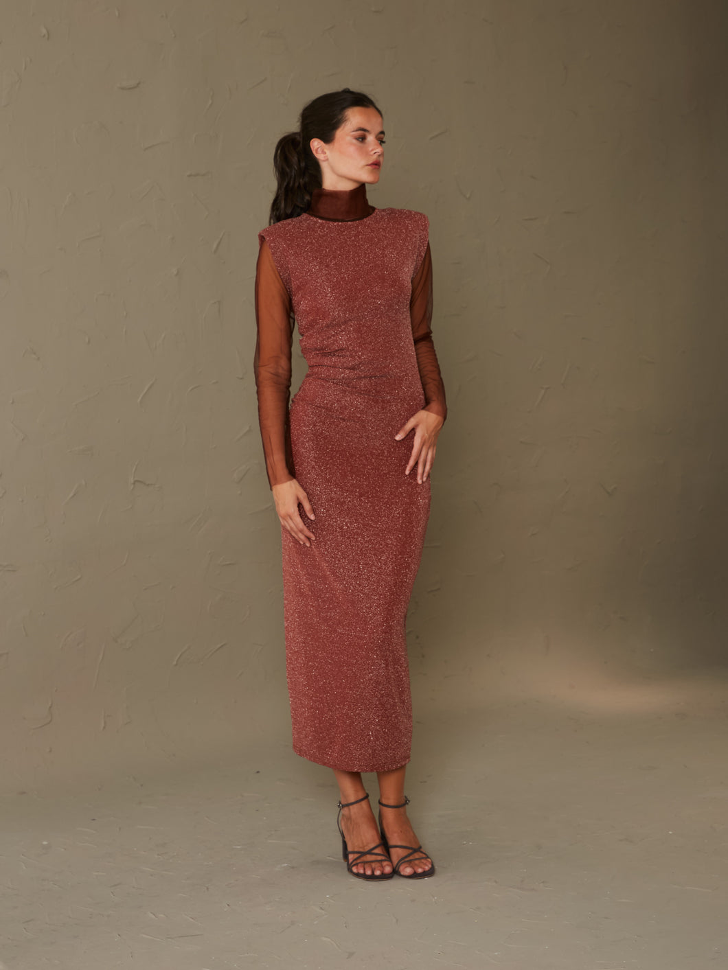 Conjunto Clemátide rosado