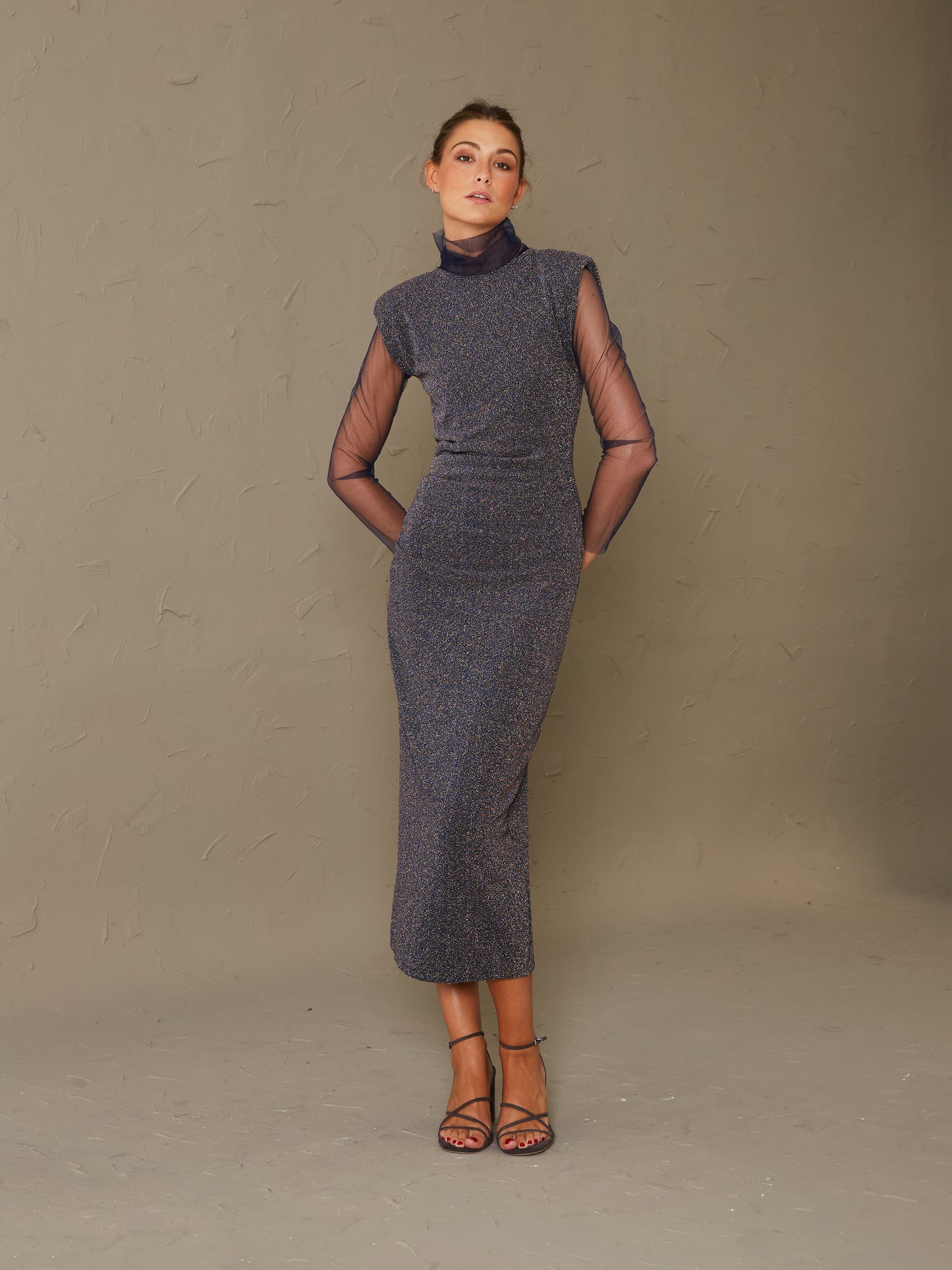 Conjunto Clemátide azul