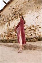Load image in gallery viewer, Pink Lilium coat
