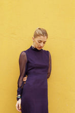 Load image in gallery viewer, Alder purple dress
