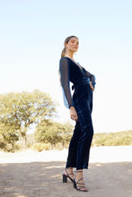 Load image in gallery viewer, Blue Butterfly Jumpsuit

