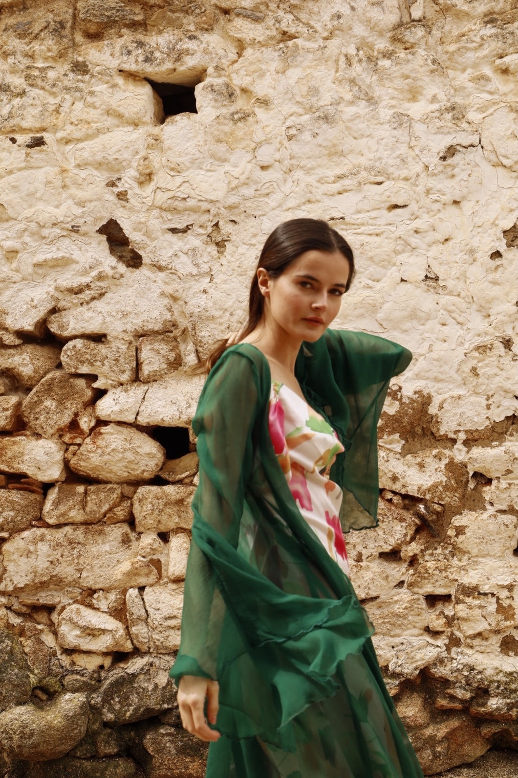 Green Pansy Jacket