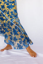 Load image in gallery viewer, Blue Peony Skirt
