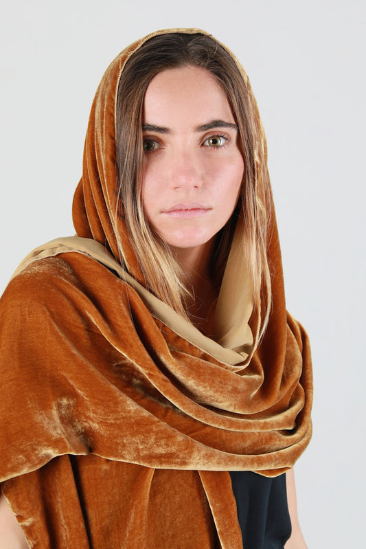 Fular Albahaca camel